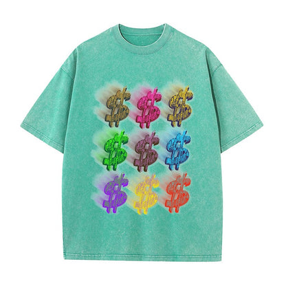 RDMCLOTHINGART tapestry hoodie DOLLAR LIFE HEAVY COTTON TEES-9676