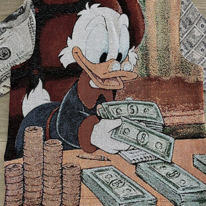 DONALD DUCK TAPESTRY HOODIE - RDMCLOTHINGART