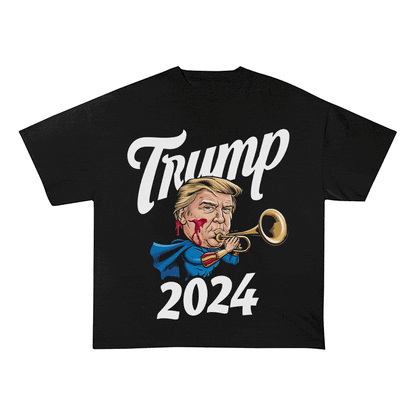 RDMCLOTHINGART tapestry hoodie DONALD HEAVY WEIGHT COTTON TEE-8738