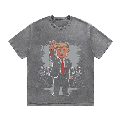 RDMCLOTHINGART tapestry hoodie DONALD HEAVY WEIGHT COTTON TEE-8739