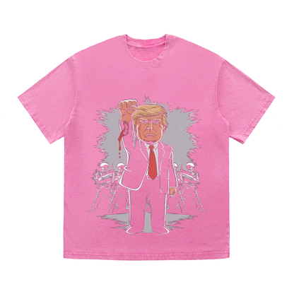 RDMCLOTHINGART tapestry hoodie DONALD HEAVY WEIGHT COTTON TEE-8739
