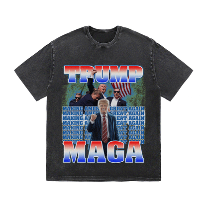 RDMCLOTHINGART tapestry hoodie DONALD HEAVY WEIGHT COTTON TEE-8741