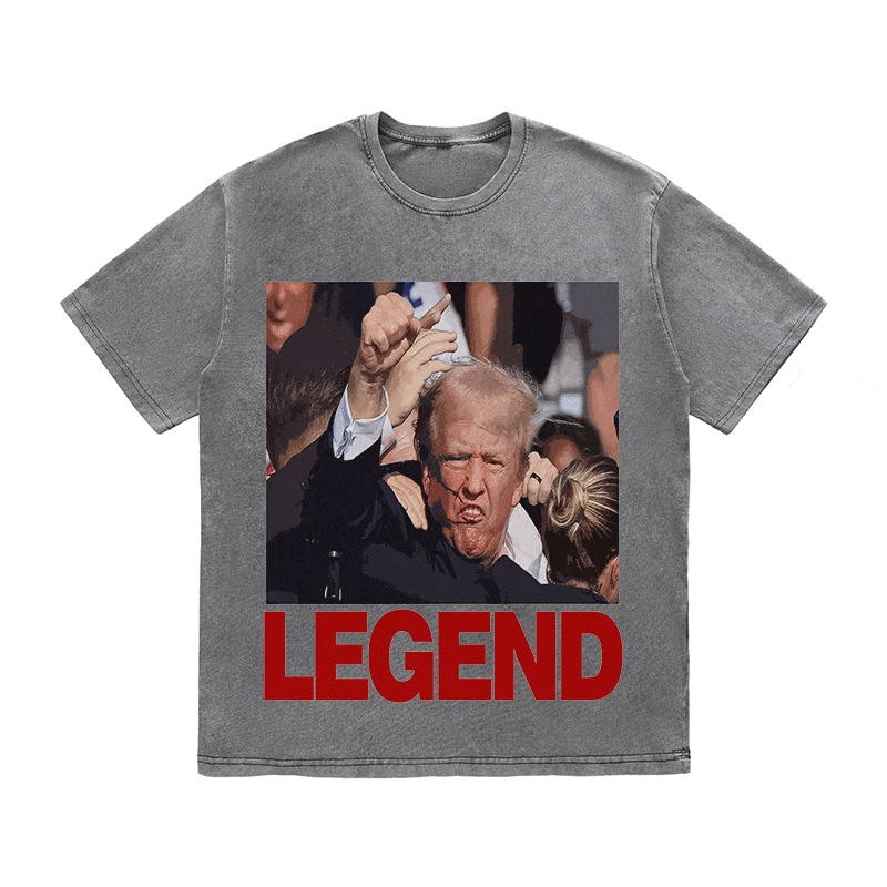 RDMCLOTHINGART tapestry hoodie DONALD HEAVY WEIGHT COTTON TEE-8753