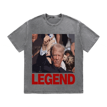 RDMCLOTHINGART tapestry hoodie DONALD HEAVY WEIGHT COTTON TEE-8753