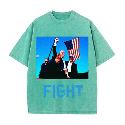 RDMCLOTHINGART tapestry hoodie DONALD HEAVY WEIGHT COTTON TEE-8756