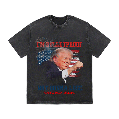 RDMCLOTHINGART tapestry hoodie DONALD HEAVY WEIGHT COTTON TEE-8757