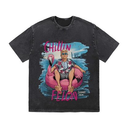 RDMCLOTHINGART tapestry hoodie DONALD HEAVY WEIGHT COTTON TEE-8758