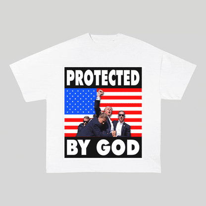 RDMCLOTHINGART tapestry hoodie DONALD HEAVY WEIGHT COTTON TEE-8763