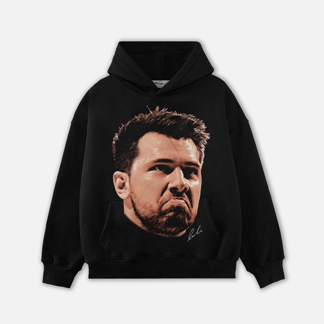 DONCIC HEAD HOODIE-1012 - RDMCLOTHINGART