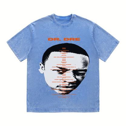 RDMCLOTHINGART tapestry hoodie DR. DRE HEAVY WEIGHT COTTON TEE-8929