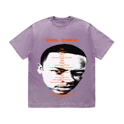 RDMCLOTHINGART tapestry hoodie DR. DRE HEAVY WEIGHT COTTON TEE-8929