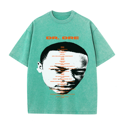 RDMCLOTHINGART tapestry hoodie DR. DRE HEAVY WEIGHT COTTON TEE-8929