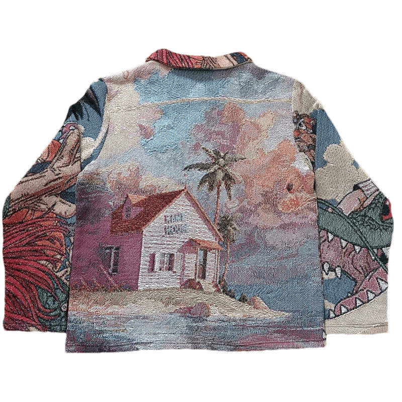 DRAGON TAPESTRY JACKET - RDMCLOTHINGART