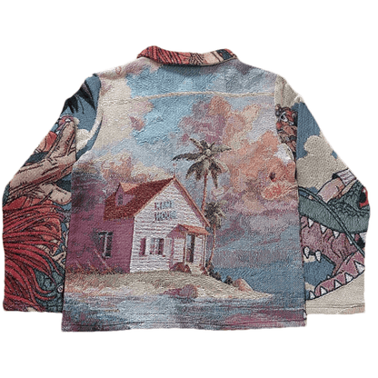 DRAGON TAPESTRY JACKET - RDMCLOTHINGART