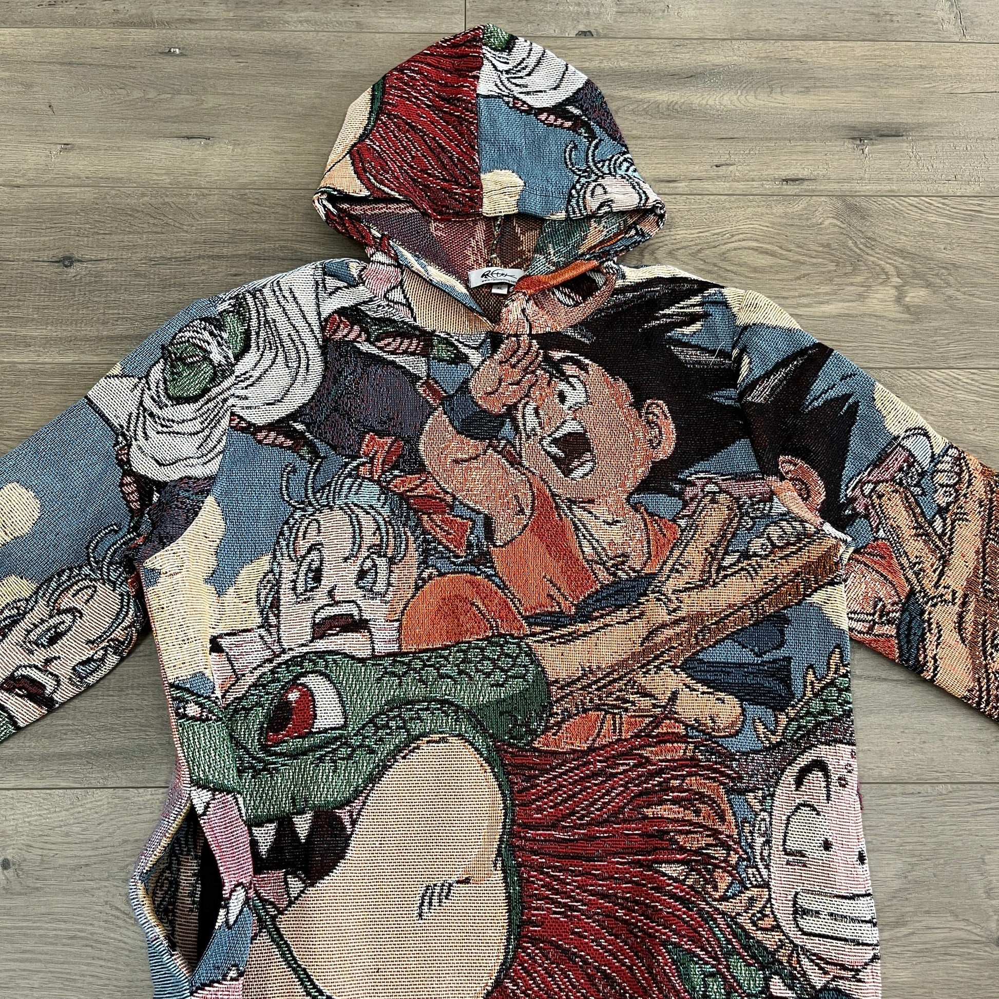 DRAGON TAPESTRY HOODIE - RDMCLOTHINGART