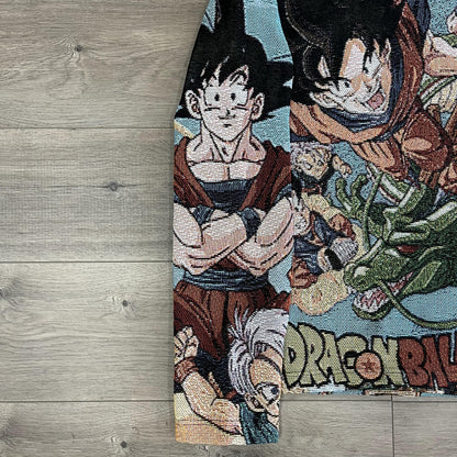 DRAGONBALL V2 TAPESTRY HOODIE - RDMCLOTHINGART