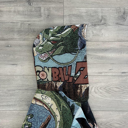 DRAGONBALL V2 TAPESTRY HOODIE - RDMCLOTHINGART