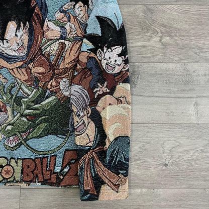 DRAGONBALL V2 TAPESTRY HOODIE - RDMCLOTHINGART