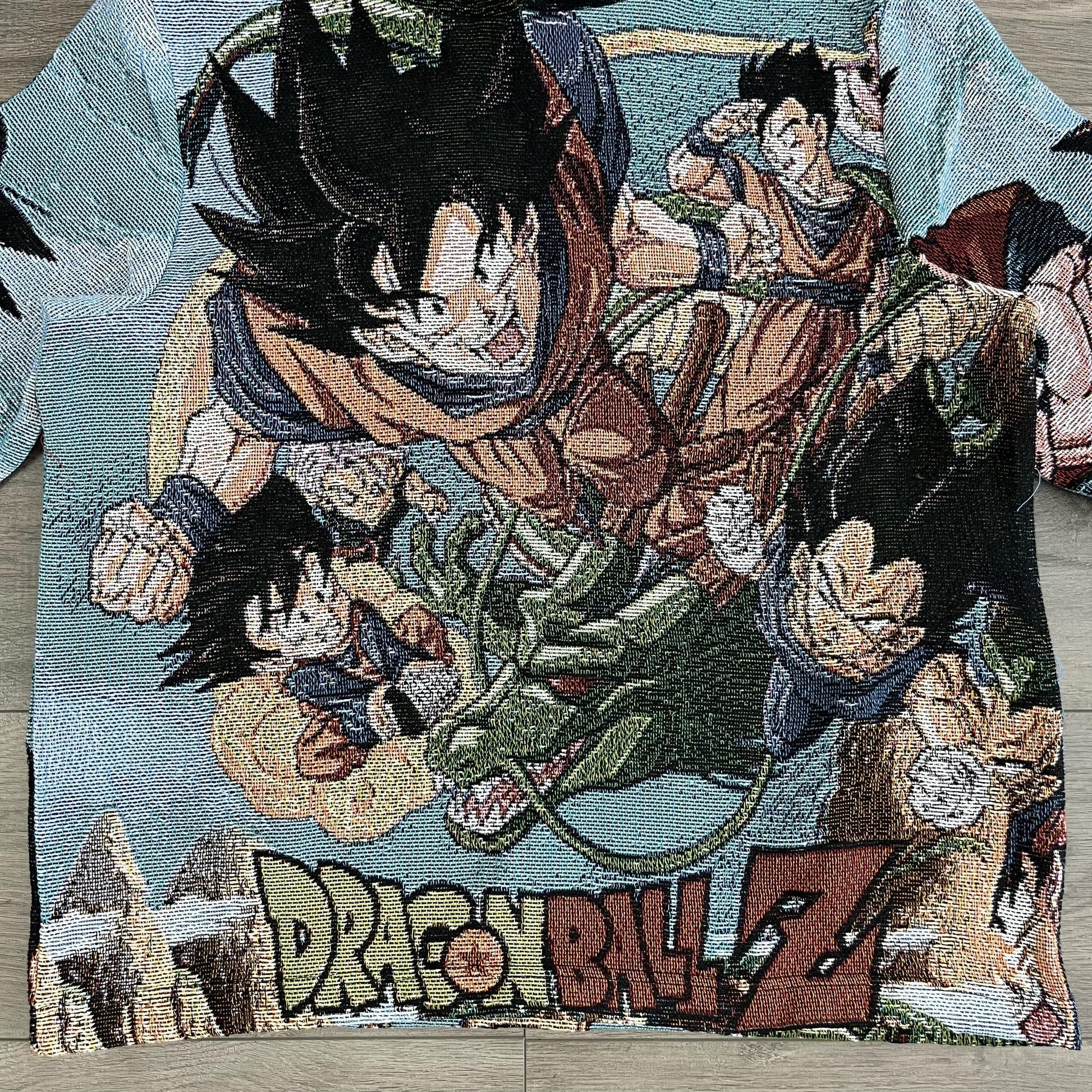 DRAGONBALL V2 TAPESTRY HOODIE - RDMCLOTHINGART