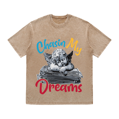 RDMCLOTHINGART tapestry hoodie DREAMS HEAVY WEIGHT COTTON TEE-9036