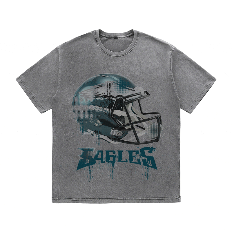 RDMCLOTHINGART tapestry hoodie EAGLES HEAVY WEIGHT COTTON TEE-8769