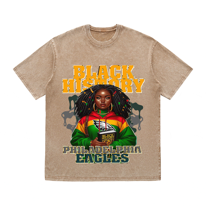 RDMCLOTHINGART tapestry hoodie EAGLES HEAVY WEIGHT COTTON TEE-8774