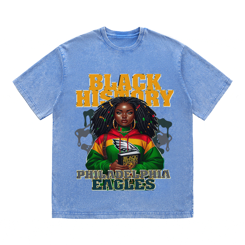 RDMCLOTHINGART tapestry hoodie EAGLES HEAVY WEIGHT COTTON TEE-8774