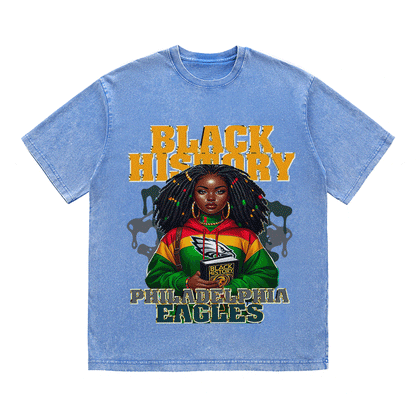 RDMCLOTHINGART tapestry hoodie EAGLES HEAVY WEIGHT COTTON TEE-8774