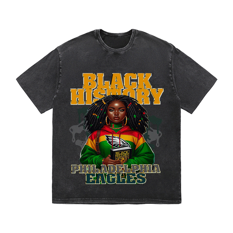 RDMCLOTHINGART tapestry hoodie EAGLES HEAVY WEIGHT COTTON TEE-8774