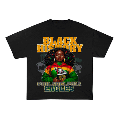 RDMCLOTHINGART tapestry hoodie EAGLES HEAVY WEIGHT COTTON TEE-8774