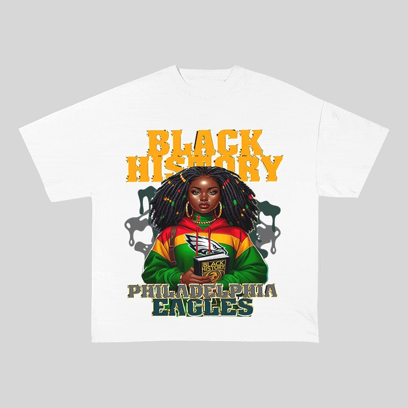 RDMCLOTHINGART tapestry hoodie EAGLES HEAVY WEIGHT COTTON TEE-8774