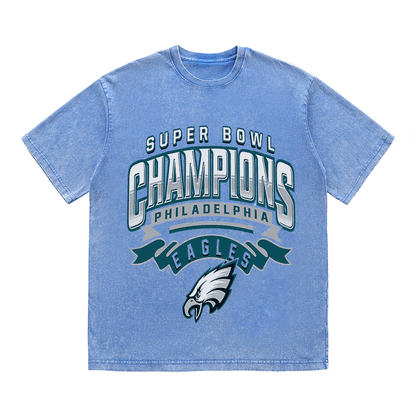 RDMCLOTHINGART tapestry hoodie EAGLES HEAVY WEIGHT COTTON TEE-8776