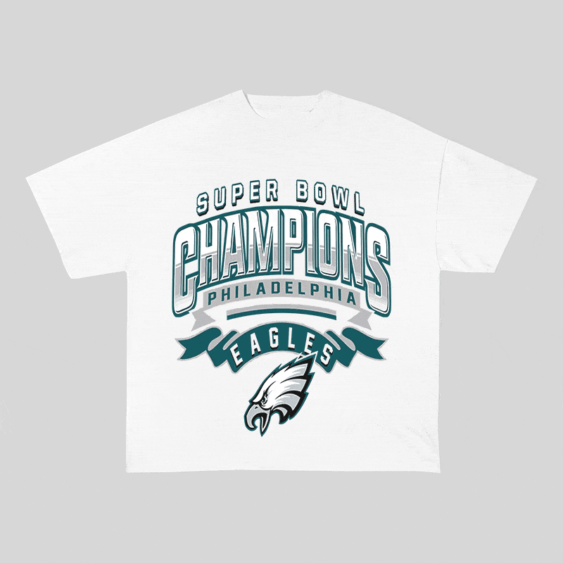 RDMCLOTHINGART tapestry hoodie EAGLES HEAVY WEIGHT COTTON TEE-8776