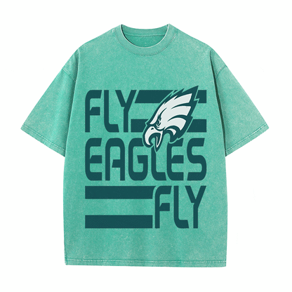 RDMCLOTHINGART tapestry hoodie EAGLES HEAVY WEIGHT COTTON TEE-8777