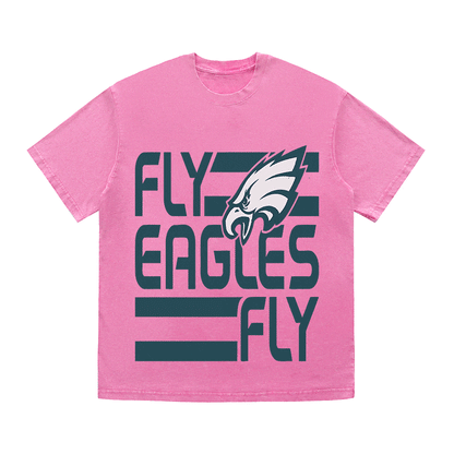 RDMCLOTHINGART tapestry hoodie EAGLES HEAVY WEIGHT COTTON TEE-8777