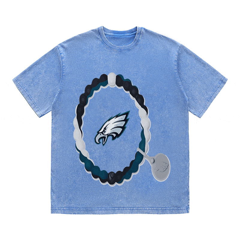 RDMCLOTHINGART tapestry hoodie EAGLES HEAVY WEIGHT COTTON TEE-8778