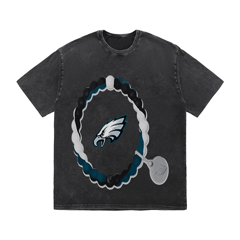 RDMCLOTHINGART tapestry hoodie EAGLES HEAVY WEIGHT COTTON TEE-8778