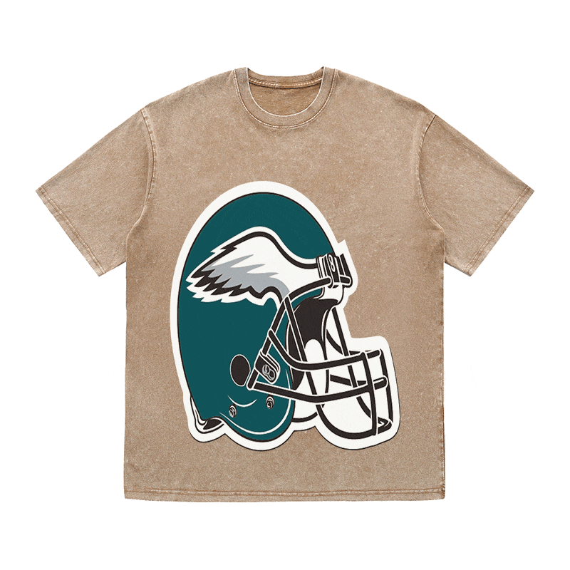 RDMCLOTHINGART tapestry hoodie EAGLES HEAVY WEIGHT COTTON TEE-8779