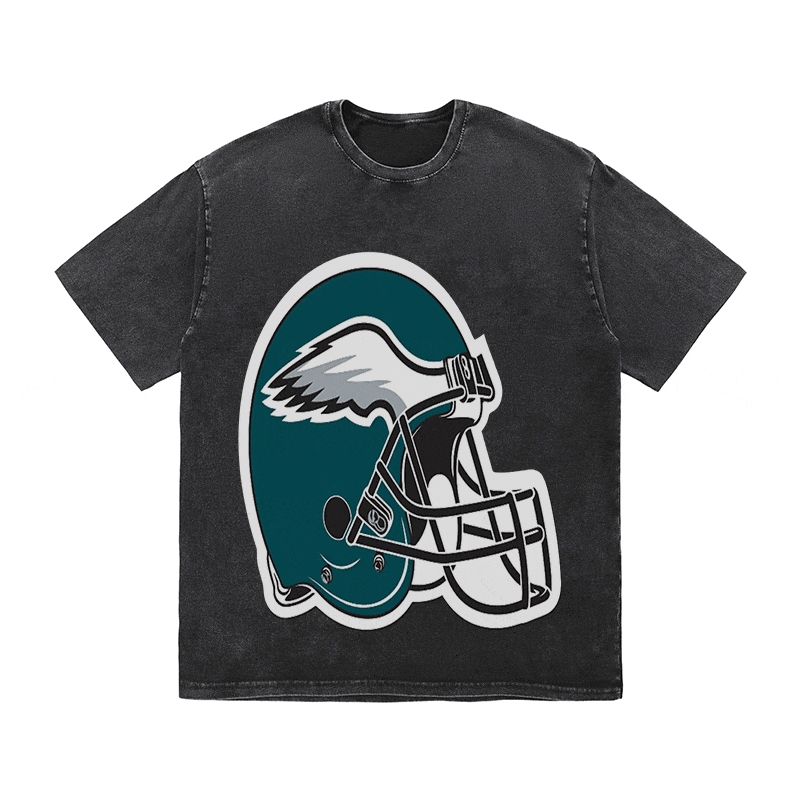 RDMCLOTHINGART tapestry hoodie EAGLES HEAVY WEIGHT COTTON TEE-8779