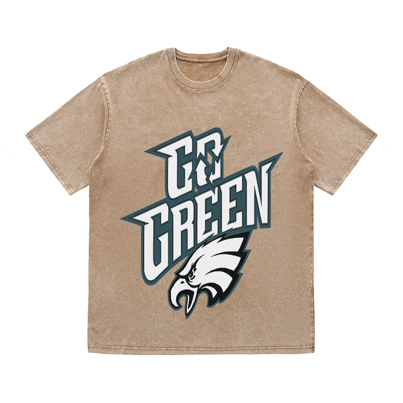 RDMCLOTHINGART tapestry hoodie EAGLES HEAVY WEIGHT COTTON TEE-8780