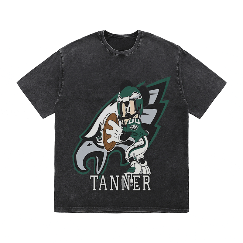 RDMCLOTHINGART tapestry hoodie EAGLES HEAVY WEIGHT COTTON TEE-8783