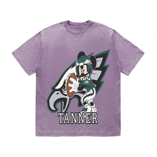 RDMCLOTHINGART tapestry hoodie EAGLES HEAVY WEIGHT COTTON TEE-8783