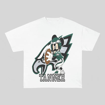 RDMCLOTHINGART tapestry hoodie EAGLES HEAVY WEIGHT COTTON TEE-8783