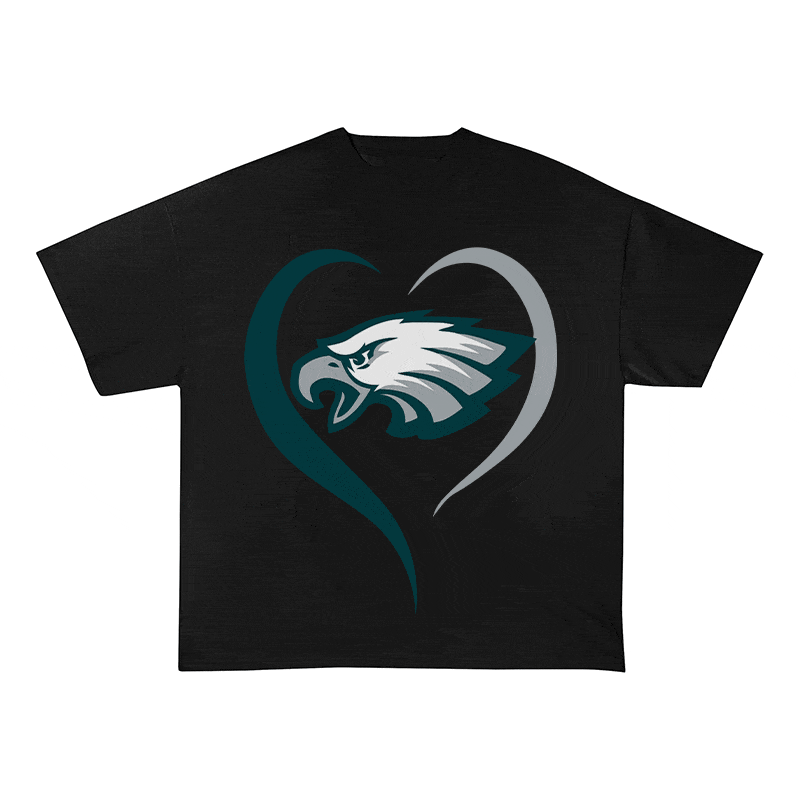 RDMCLOTHINGART tapestry hoodie EAGLES HEAVY WEIGHT COTTON TEE-8784