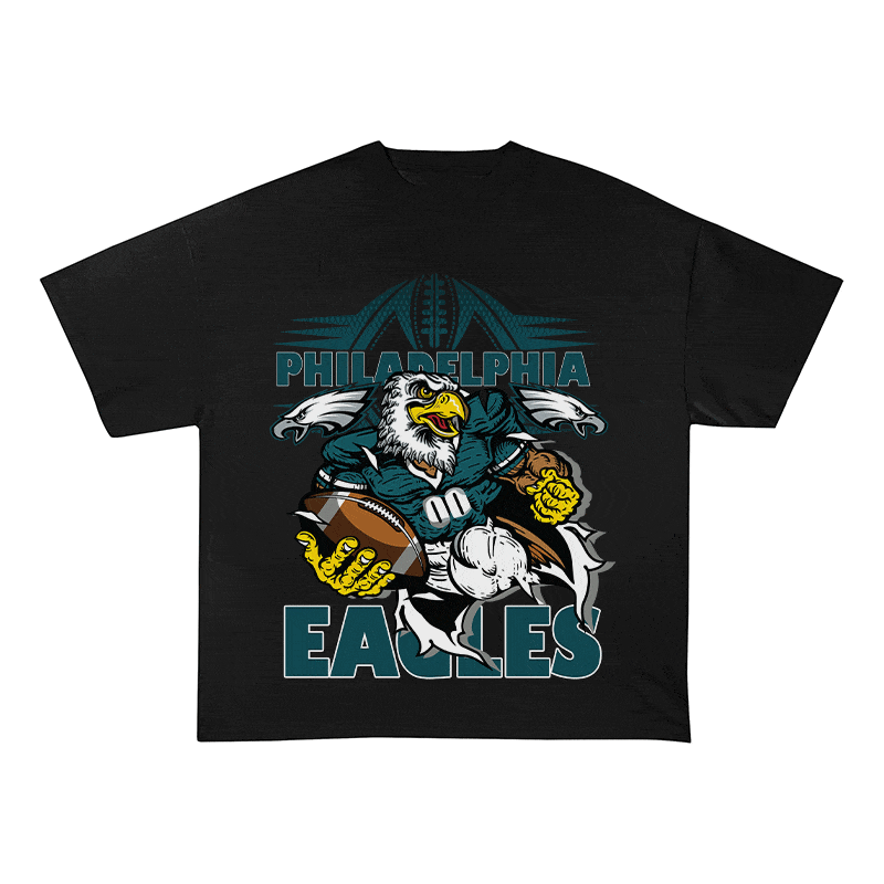 RDMCLOTHINGART tapestry hoodie EAGLES HEAVY WEIGHT COTTON TEE-8788