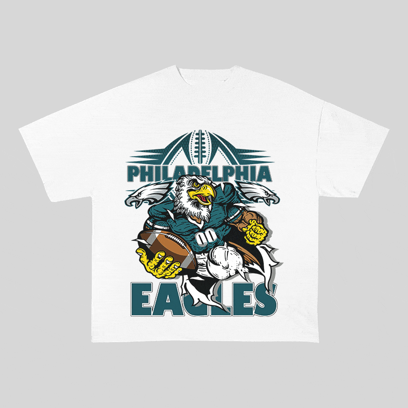 RDMCLOTHINGART tapestry hoodie EAGLES HEAVY WEIGHT COTTON TEE-8788