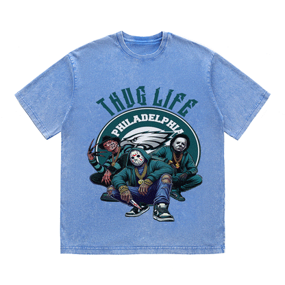 RDMCLOTHINGART tapestry hoodie EAGLES HEAVY WEIGHT COTTON TEE-8799