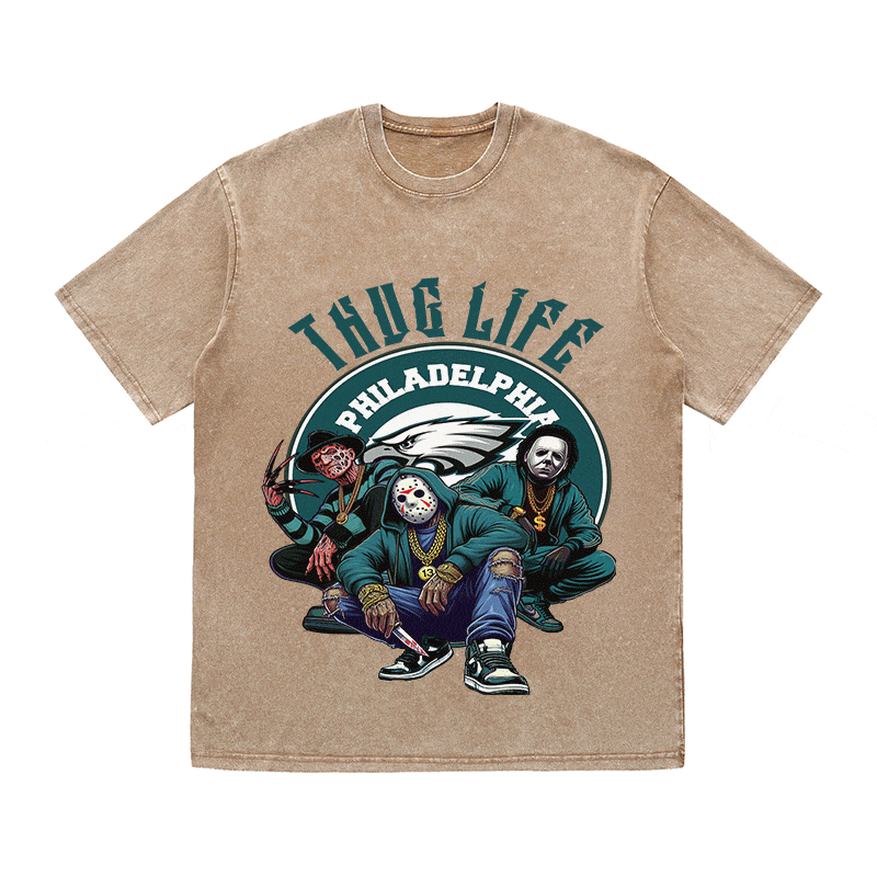 RDMCLOTHINGART tapestry hoodie EAGLES HEAVY WEIGHT COTTON TEE-8799