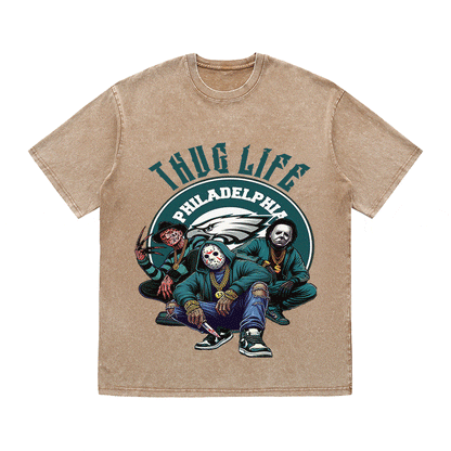 RDMCLOTHINGART tapestry hoodie EAGLES HEAVY WEIGHT COTTON TEE-8799