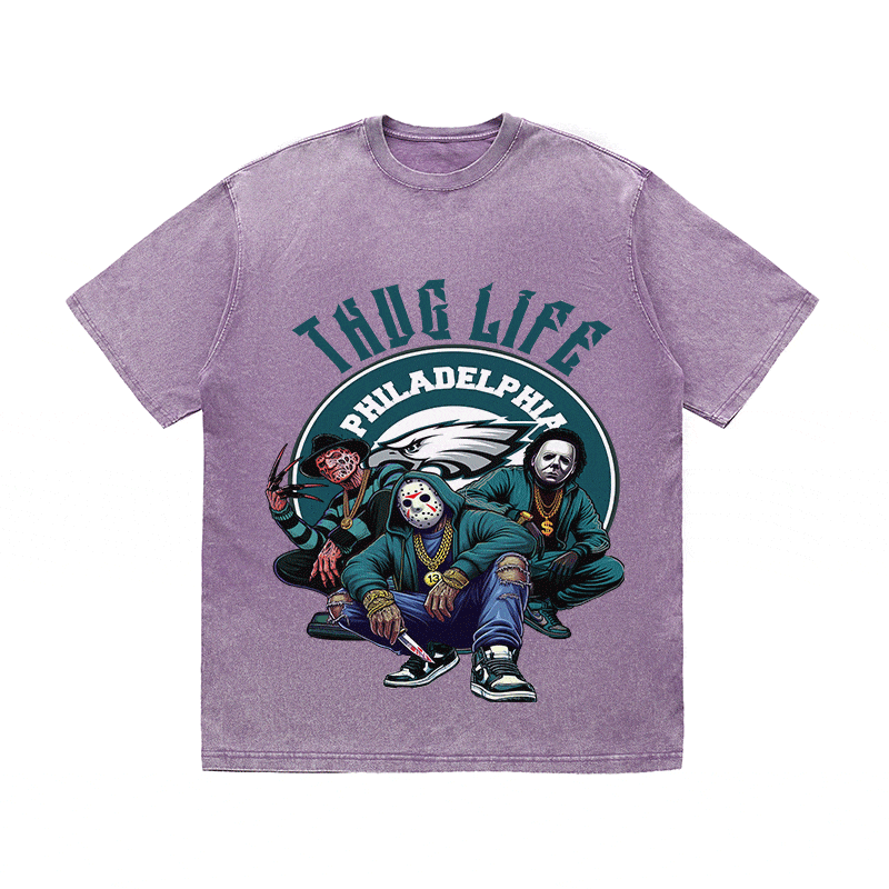 RDMCLOTHINGART tapestry hoodie EAGLES HEAVY WEIGHT COTTON TEE-8799